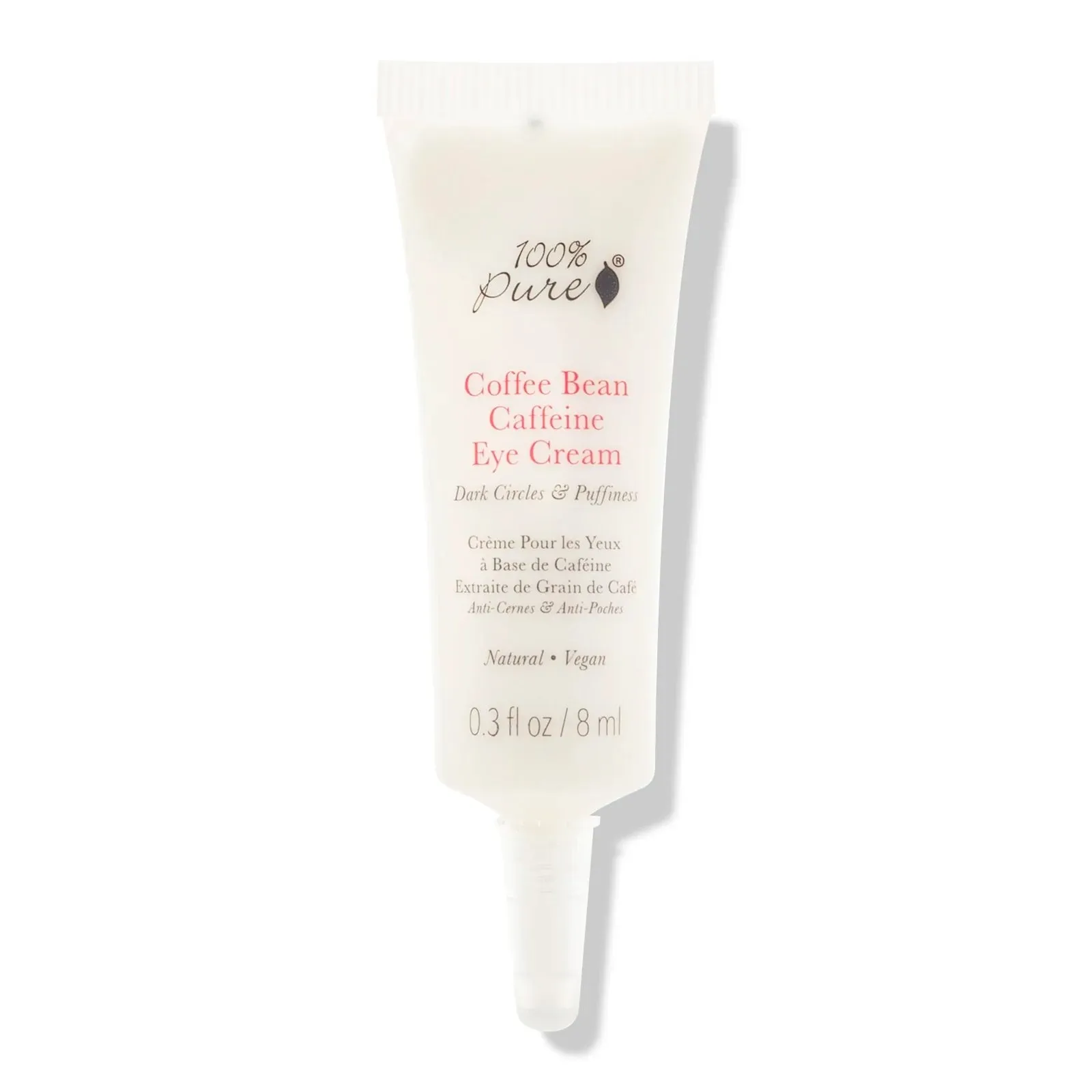 100% Pure Organic Coffee Bean Caffeine Eye Cream