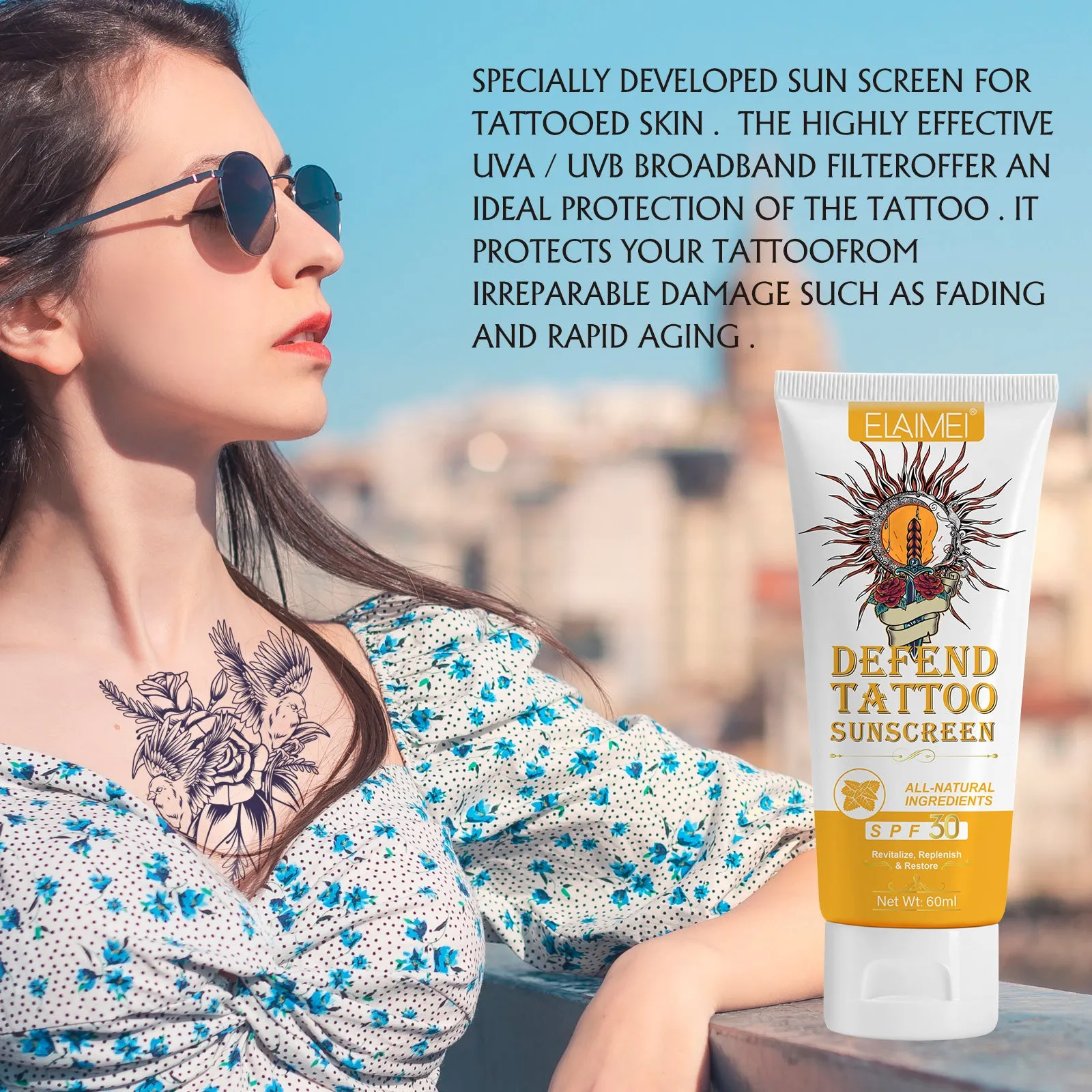 Elaimei Defend Tattoo Sunscreen