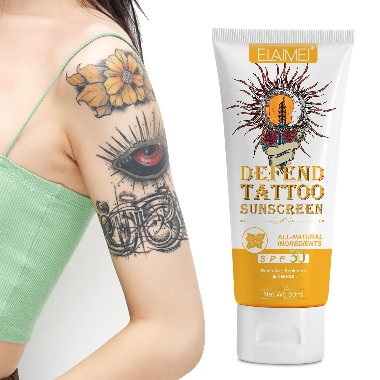 Elaimei Defend Tattoo Sunscreen