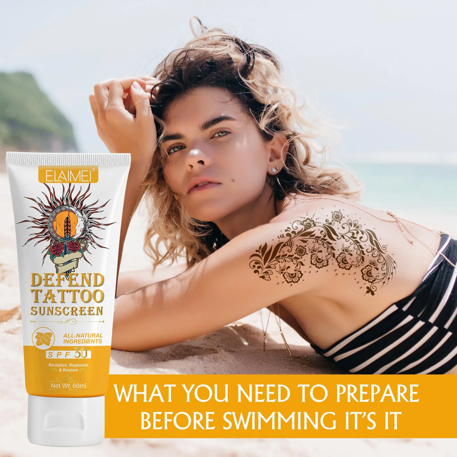 Elaimei Defend Tattoo Sunscreen