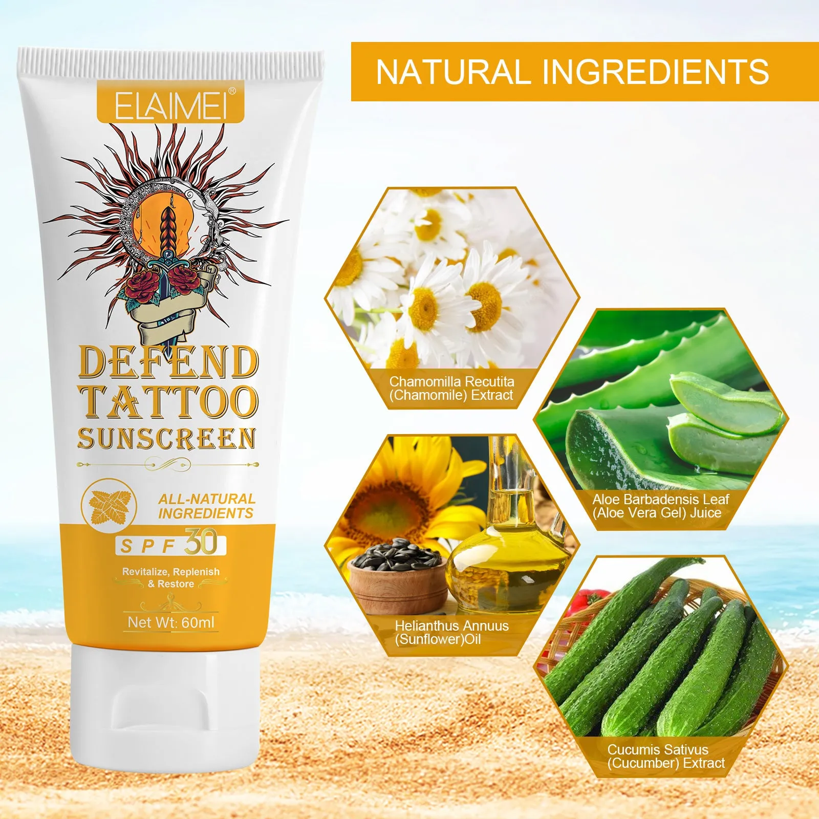 Elaimei Defend Tattoo Sunscreen