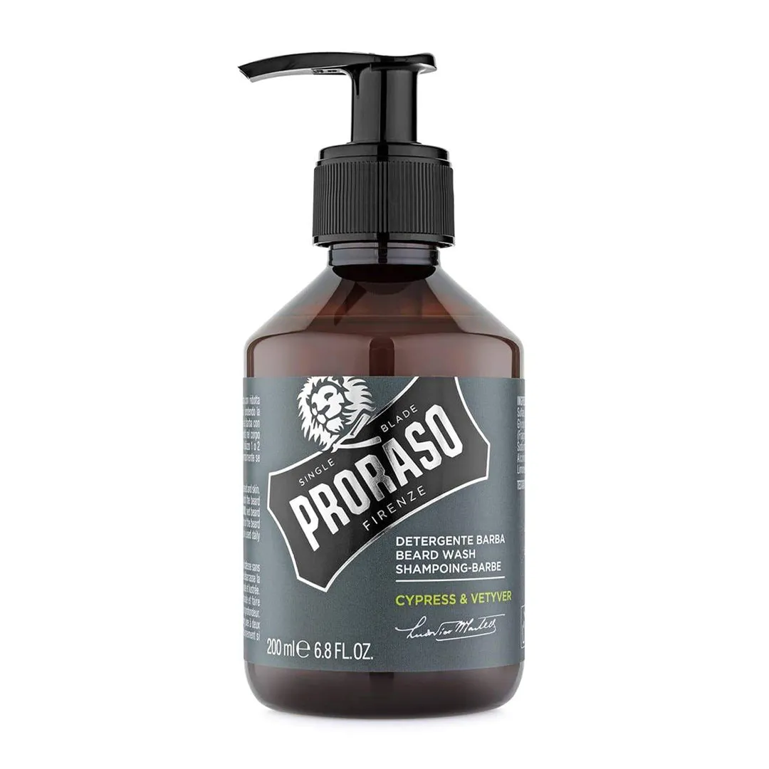  Proraso Beard Wash Cypress & Vetyver 200ml